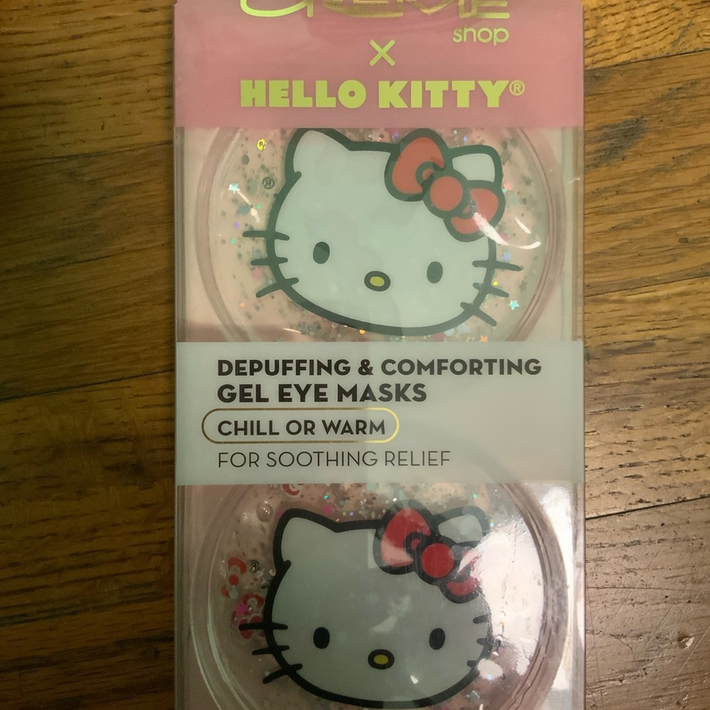 Hello Kitty Pink Gel Eye Masks